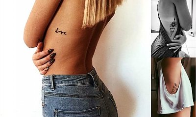 21 hipnotyzujących tatuaży w okolicy żeber dla dziewczyn