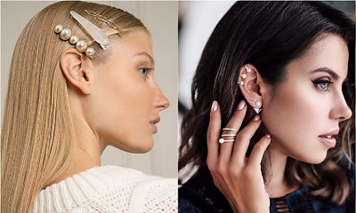 Modne akcesoria z perłami: Biżuteria i ozdoby do włosów na wiosnę i lato 2019