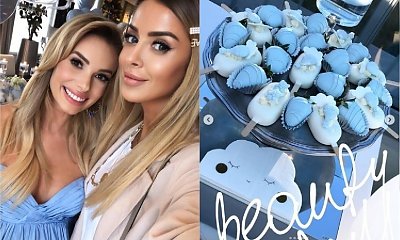Izabela Janachowska zorganizowała bajeczny baby shower. Tort to istne CUDO. Musicie go zobaczyć!