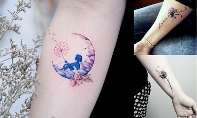 20 uroczych pomysłów na tatuaż z dmuchawcem w roli głównej! [GALERIA]