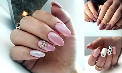 Różowy manicure w modnych odsłonach - galeria wiosennych trendów