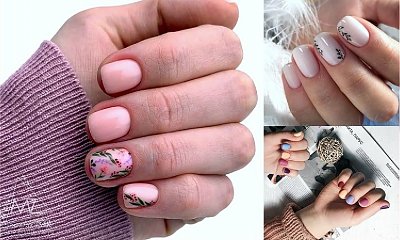 Manicure dla krótkich paznokci - galeria wiosennych perełek