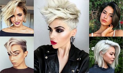 Krótkie i półkrótkie fryzury - galeria stylowych cięć