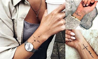 Tatuaż w okolicy nadgarstka - 18 pomysłów na dziewczęcy tatuaż