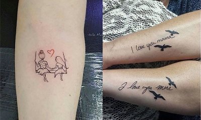 Tatuaże dla mamy i córki – 17 wzorów, które podkreślą tą niezwykłą więź