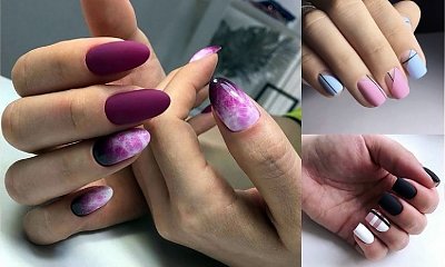 Matowy manicure - 25 niesamowicie stylowych zdobień