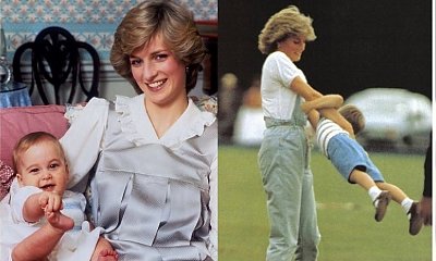 Księżna Diana w objęciach z DOROSŁYMI synami i z wnukiem na ręku?? Musicie to zobaczyć!
