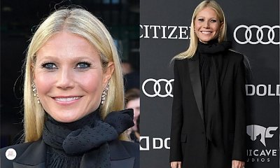 Gwyneth Paltrow na premierze "Avengersów" postawiła na ryzykowną stylizację. Góra elegancka, za to dół... UPS!