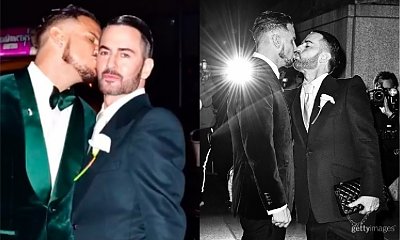 Szczęśliwy Marc Jacobs z mężem chwali się obrączką! Ach co to był za ślub!