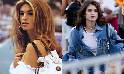 Kaia Gerber cała w jeansie została niekwestionowaną królową festiwalu Coachella! Co za uroda!