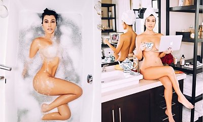 Kourtney Kardashian doradziła kobietom, jak dobrze wyglądać nago! Każe im ukrywać cellulit. Zgadnijcie, jak!