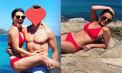 Katarzyna Glinka w bikini na wakacjach ze swoim muskularnym partnerem! WOW, ale CIACHO!