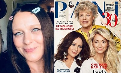 Katarzyna Nosowska na okładce "Pani". Internauci kpią z retuszu. Pokazała zdjęcie BEZ PHOTOSHOPA
