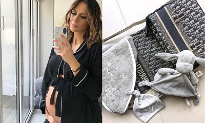 Sara Boruc chwali się wyprawką dla dziecka. Internauci: "Szaro i smutno. WÓZEK - KOSZMAREK"