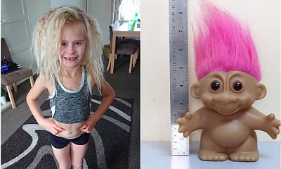Tej dziewczynki nie da się uczesać i wygląda jak troll! Bliscy nadali jej przezwisko "lalki Chucky"...
