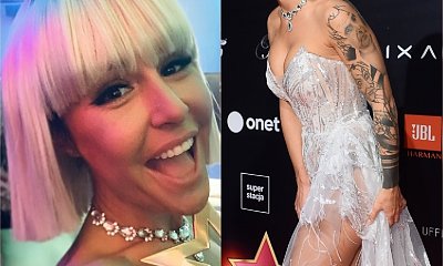 Blanka Lipińska niczym Lady Gaga na gali Plejady. "Wyglądasz jak milion dolarów, ale nie daj się namawiać na TAKĄ FRYZURĘ"