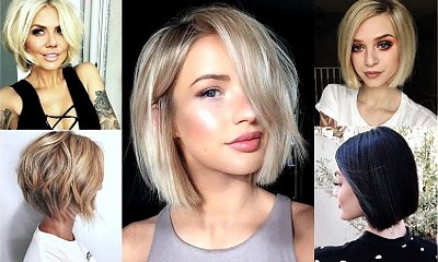 Nie masz czasu na układanie fryzury? Short bob - wybierz swojego faworyta (galeria)