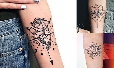 30 zachwycających i kobiecych pomysłów na tatuaż w okolicy ręki [galeria]