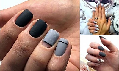 Szary manicure - 20 eleganckich i nowoczesnych stylizacji