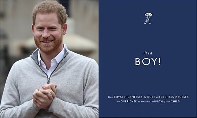 "To chłopiec!" Dziecko Harry'ego i Meghan jest już na świecie! A oto, co o jego narodzinach powiedział dumny tata...
