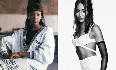 "Hebanowa bogini" czy "wytwór photoshopa"? 49-letnia Naomi Campbell pozuje do zdjęć zupełnie nago, zasłaniając się jedynie włosami!