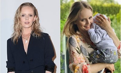 Olga Kalicka na imprezie 4 miesiące po porodzie. Po ciążowym brzuszku nie ma już śladu, ale my patrzymy na nogi