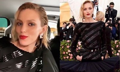 Anja Rubik - jedyna Polka na Met Gali. Jej kreacja była... zadziwiająco skromna!