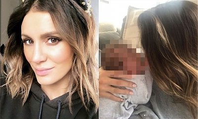 Sara Mannei pokazała twarz swojego synka. Tak wygląda Noah Boruc [UWAGA, SŁODYCZ!]