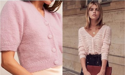 Pastelowy kardigan - modny sweter na wiosnę i lato 2019