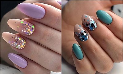 Kolorowy manicure: Confetti Nails - nowy trend w zdobieniu paznokci na wiosnę i lato 2019