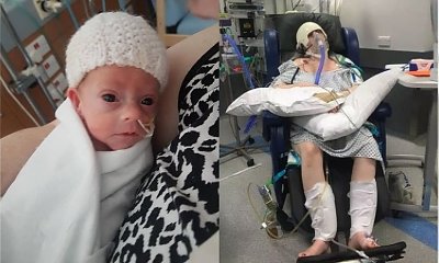 Ta 24-letnia mama doznała udaru w 29. tygodniu ciąży. Mało brakowało, a straciłaby i córkę, i życie