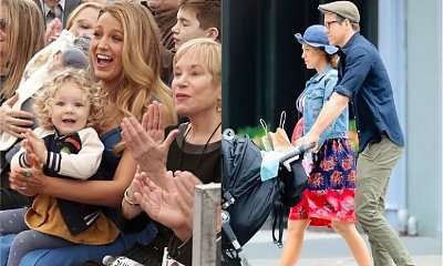 Blake Lively przyłapana na rodzinnym spacerze, a fani pytają: "Czy to już??" Brzuch gwiazdy jest naprawdę duży