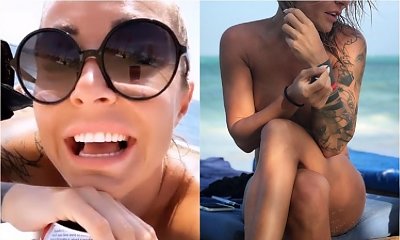Blanka Lipińska z partnerem NAGO na plaży nudystów. "Robimy takie bezeceństwa całkiem legalnie"