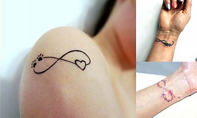 18 pomysłów na ponadczasowy tatuaż z symbolem nieskończoności - NIESAMOWITE WZORY!