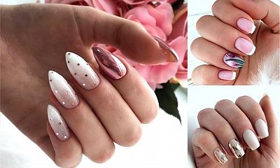 Jasny manicure - 30 stylowych zdobień na sezon wiosna/lato 2019!
