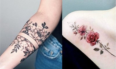 Tatuaże kwiaty - galeria najnowszych wzorów dla dziewczyn