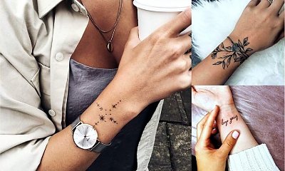 Tatuaże na nadgarstek - 30 najciekawszych i ultrakobiecych wzorów