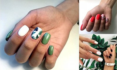 Manicure dla krótkich paznokci - galeria najlepszych propozycji na lato 2019