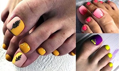 Letni pedicure - 25 fantastycznych wzorów