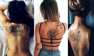 Magiczne tatuaże na plecy - galeria pięknych i zmysłowych wzorów