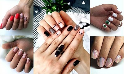 Manicure dla krótkich paznokci - 40 modnych zdobień