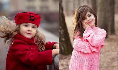 Te dzieci są piękne jak z obrazka. Rosyjskie małe modelki podbijają Instagram