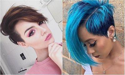 Krótkie fryzury z grzywką - nowe, modne cięcia włosów dla kobiet [HOT TRENDY 2019]