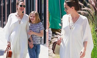 Angelina Jolie "ukrywa wychudzone ciało pod prześcieradłem". Ma cieńsze nadgarstki od swojej 10-letniej córki!