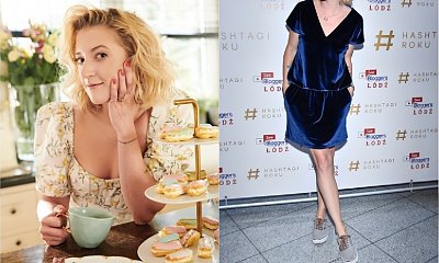 Lara Gessler bez grama makijażu na festiwalu blogerów. Tylko ona nie wstydziła się tak pokazać na ściance