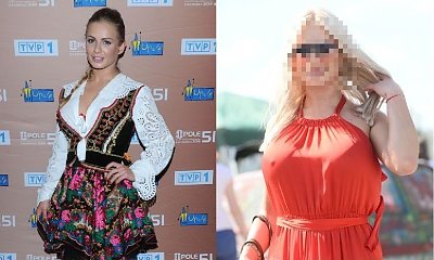 Paula "Słowianka Donata" Tumala bez stanika na imprezie. Jej piersi są JESZCZE WIĘKSZE, ale co się stało z twarzą?