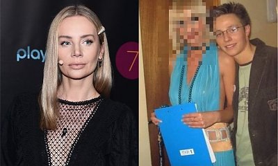 Wypłynęło STARE ZDJĘCIE Agnieszki Woźniak-Starak! Ta opalona dziunia z platyną na głowie, to naprawdę ona?
