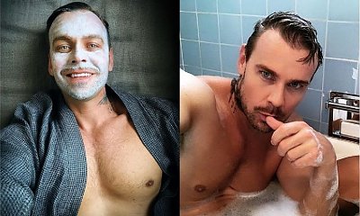 Dawid Woliński pozuje BEZ MAJTEK. Internauci coś zauważyli: Wiadomo, w której nogawce nosisz penisa. Lewoskrętny!