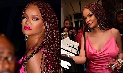 Rihanna na swój pokaz mody przyszła w źle skrojonej sukience! "Brzydka i dodaje kilogramów"!