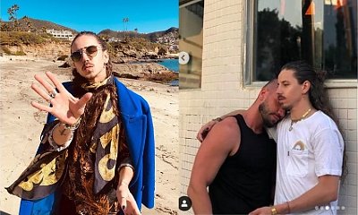Michał Szpak na wakacjach zrobił sobie zdjęcie w objęciach z tajemniczym przystojniakiem!